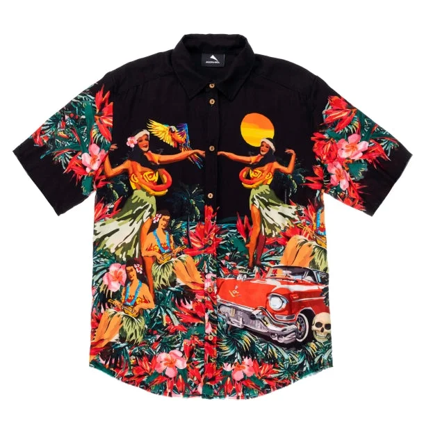 Affordable Designer Men's JeansHAWAIIAN SHIRT - MKU108_HULA999