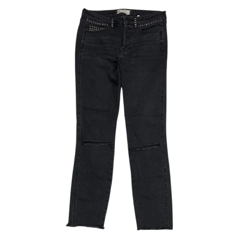 New Arrival Men's JeansJeans Skinny By Free People In Black Denim, Size: 4