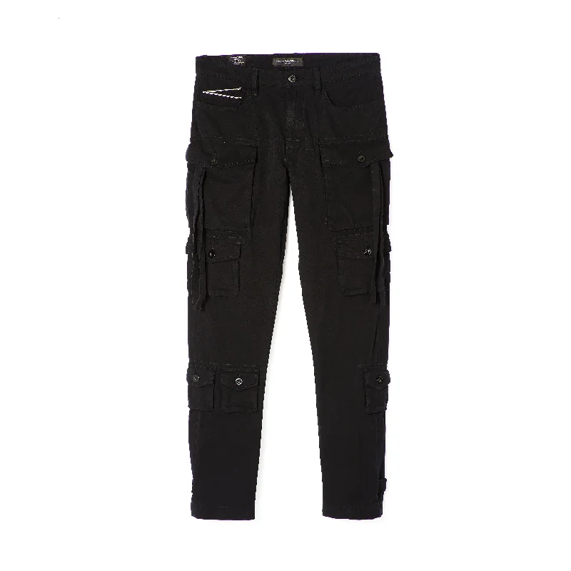 Fashion-Forward Men's JeansROCKER CARGO IN VINTAGE BLACK