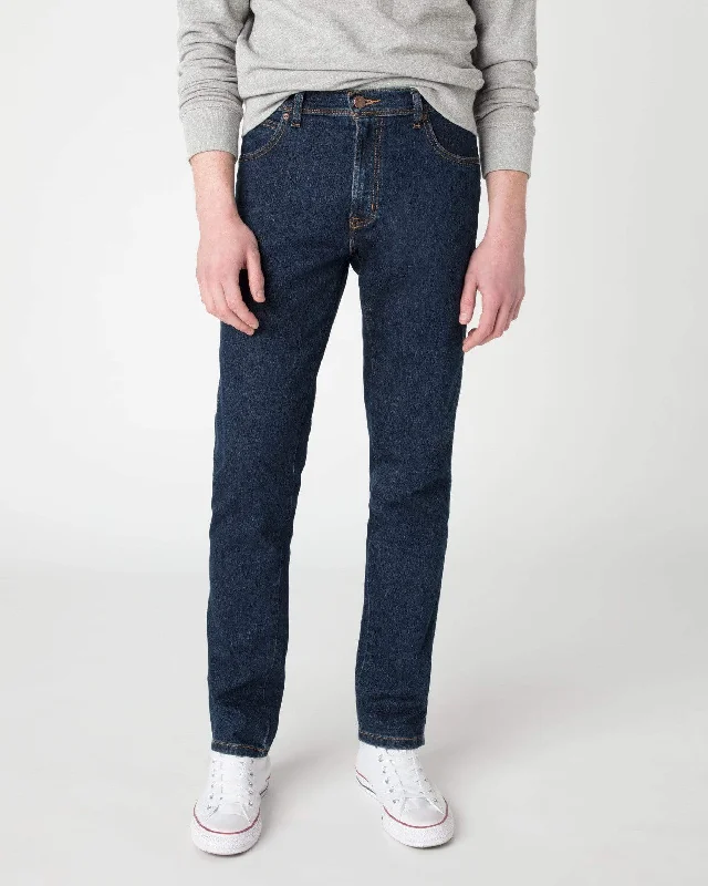 Men's Jeans with Fashionable RipsWrangler Texas SLIM Mens Jeans - Cross Game