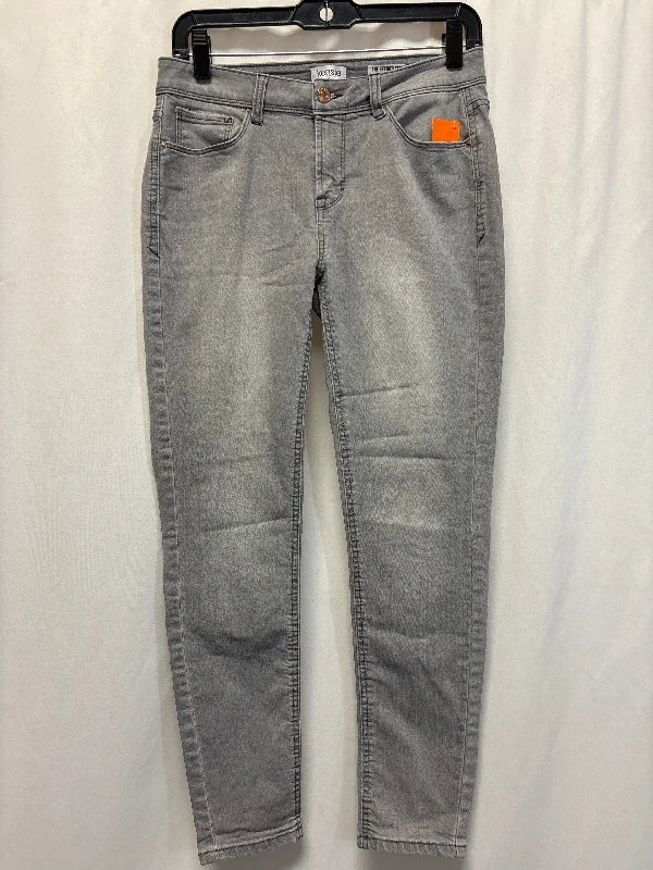 Men's Jeans with a Distressed LookJeans Skinny By Kensie In Grey Denim, Size: 6