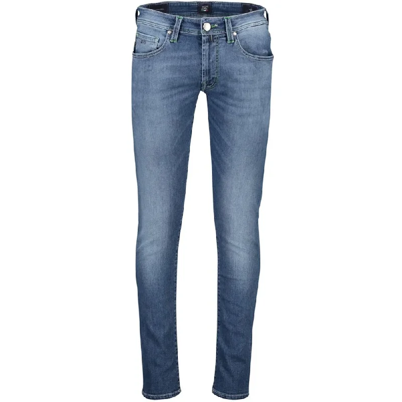 Men's Straight-Leg Jeans in Dark WashTramarossa  Cotton Jeans & Men's Pant