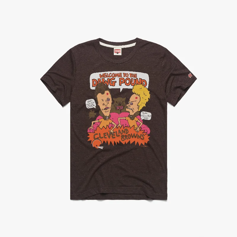 Men's Shirts with Velcro ClosuresBeavis And Butt-Head X Cleveland Browns Dawg Pound