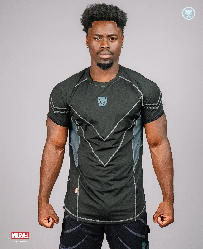 Men's Shirts with Zippered PocketsBLACK PANTHER Performance Short Sleeve