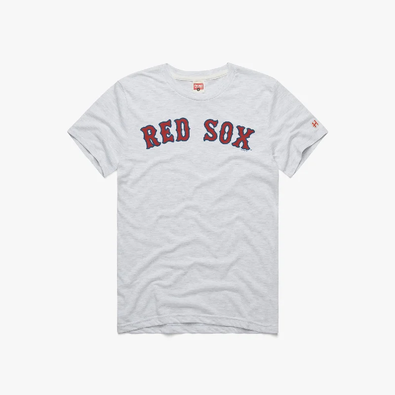 Men's Shirts with Convertible CollarsBoston Red Sox Jersey Logo