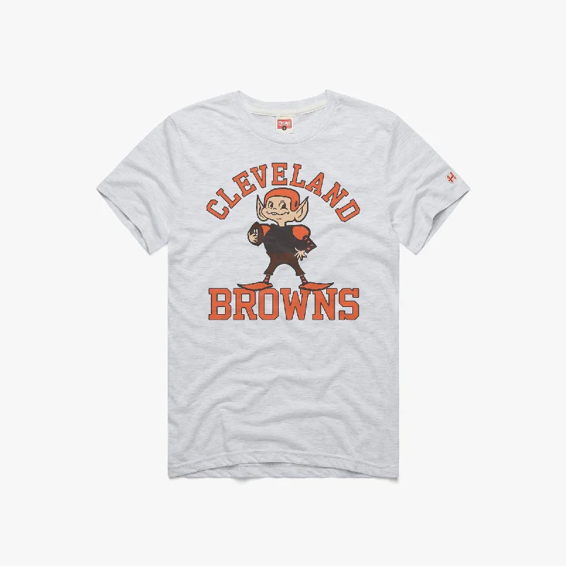 Men's Shirts with Button-Down CollarsCleveland Browns Retro Brownie