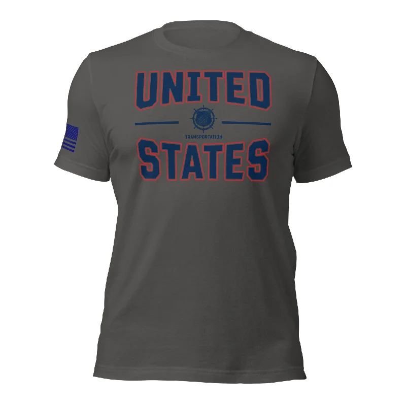 Men's Shirts with Lace-Up HemlinesCLT - United States Transportation