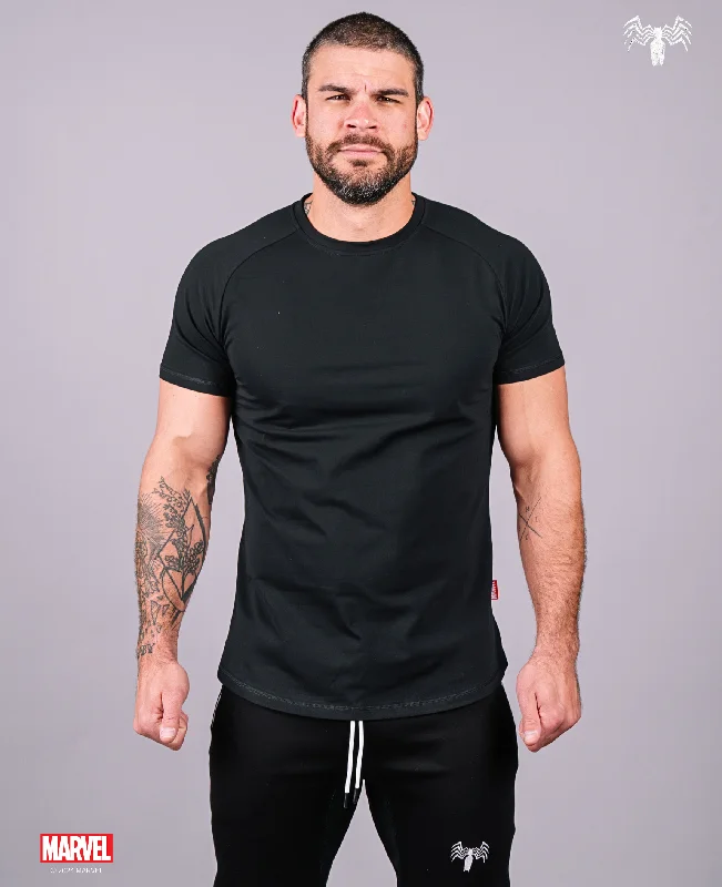 Men's Shirts with Hidden ButtonsEDDIE BROCK Alter Ego Tee - Black