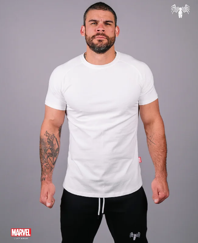 Men's Flowy Shirts for a Relaxed LookEDDIE BROCK Alter Ego Tee - White