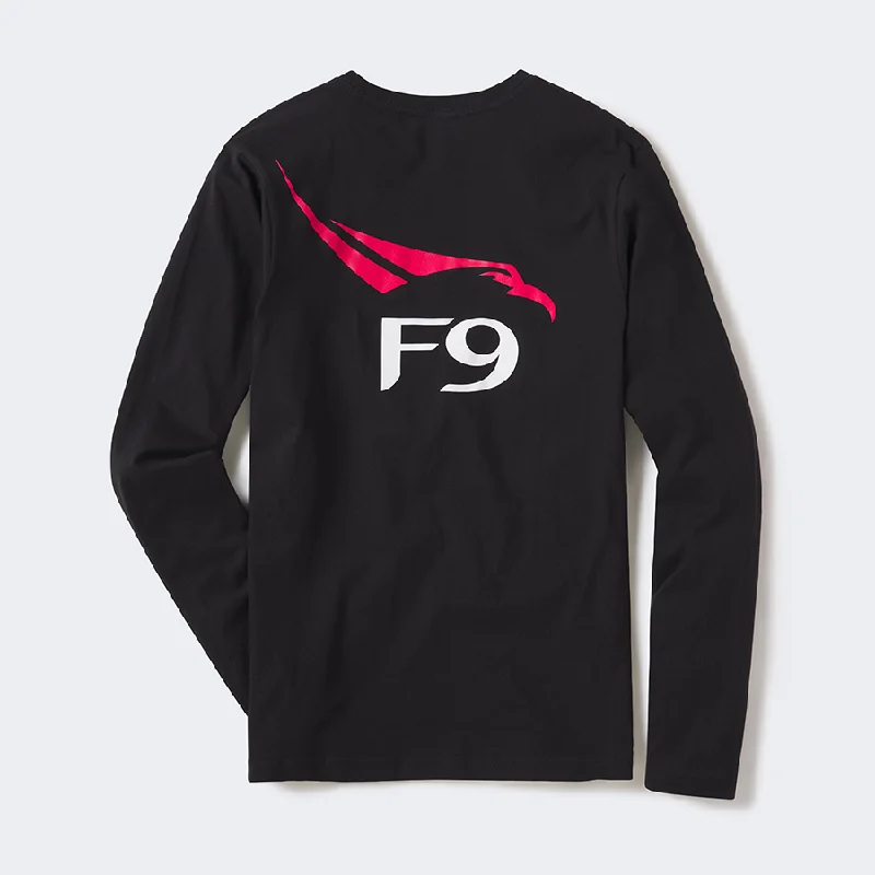 Men's Shirts with Rounded HemlinesMen's F9 Long Sleeve T-Shirt