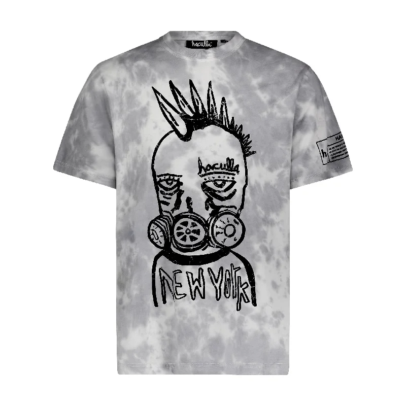 Men's Shirts with Wingtip CollarsGAS MASK TEE GREY