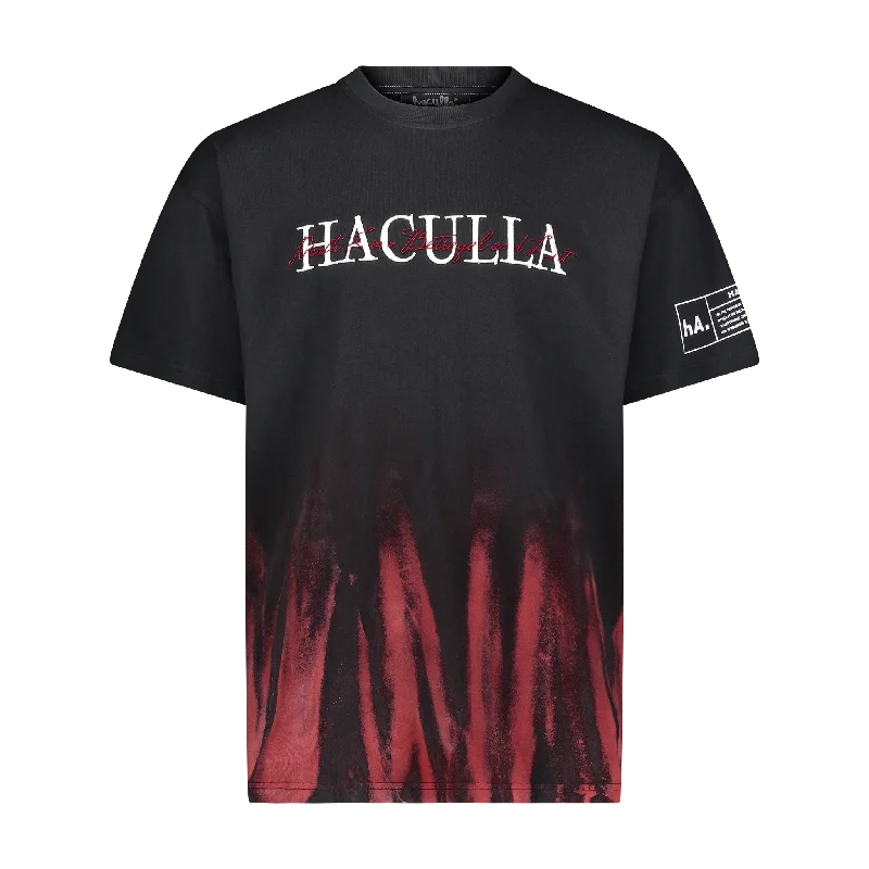 Breathable Men's Mesh TopsHACULLA SCRIPT T-SHIRT