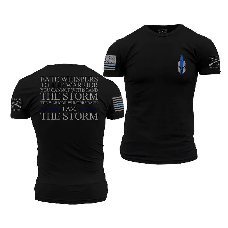 Men's Shirts with French CuffsI Am The Storm T-Shirt - Black