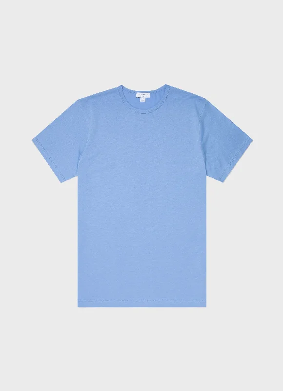 Men's Shirts with French CuffsMen's Classic T-shirt in Cool Blue