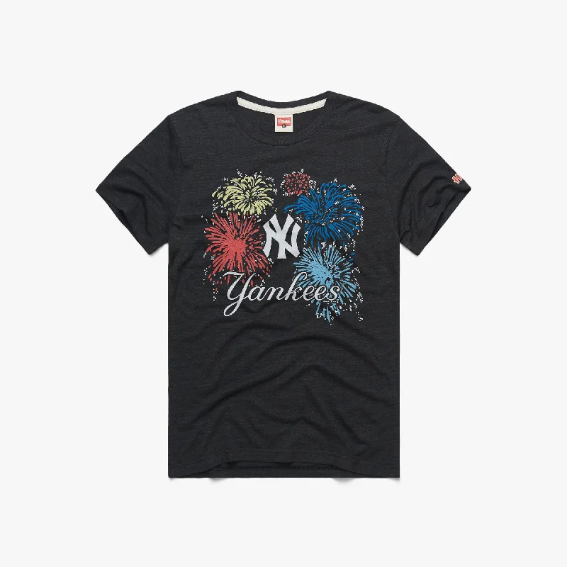 Solid-Colored Men's ShirtsNew York Yankees Fireworks