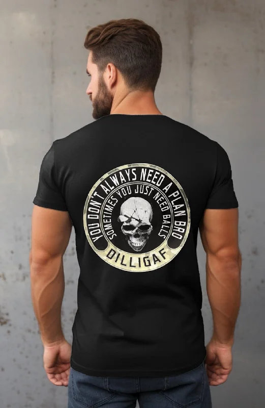 Men's Shirts with Graphic SleevesNo plan needed T-Shirt