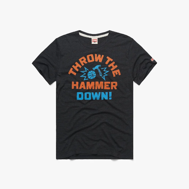 Men's Shirts with Embellished SleevesThrow the Hammer Down