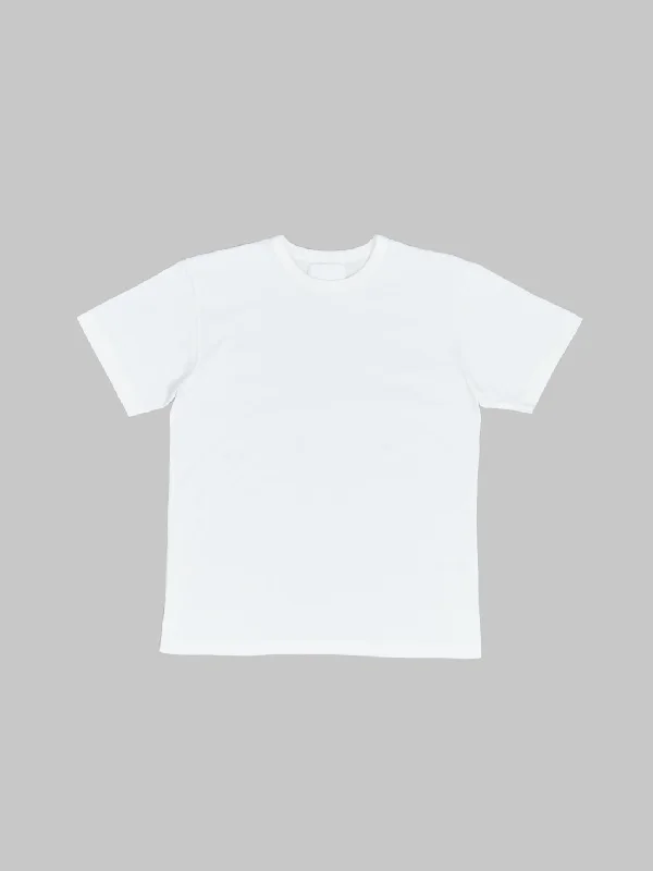 Men's Shirts with TiesWonder Looper Ultimate Pima Tsuriami Crewneck T-Shirt White