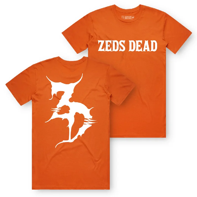 Elegant Men's Dress ShirtsZeds Dead - Clazzic - Orange Tee