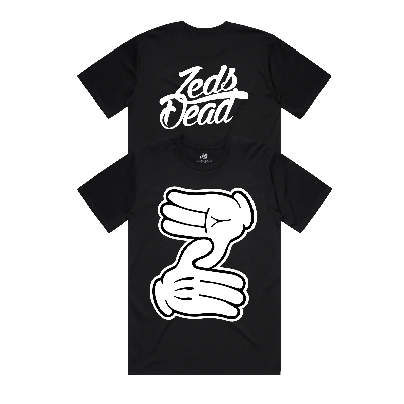 Men's Shirts with High NecksZeds Dead - Z's Up - Black Tee