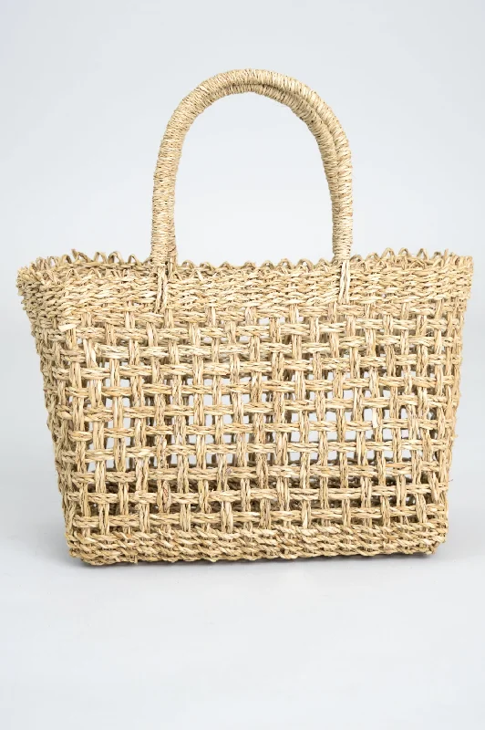 Men's Pants with Embroidered DesignsCube Hand Woven Rattan Basket, Small