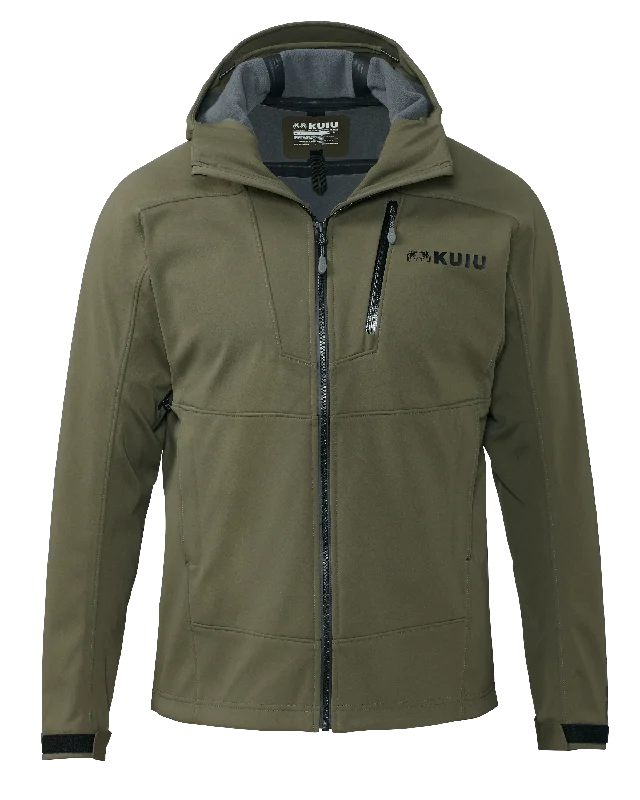 Men's Coats for Short MenAxis Hybrid Hooded Jacket | Olive