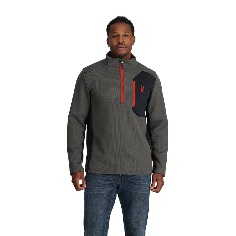 Men's Hoodies with Kangaroo PocketsMens Bandit Half Zip - Polar