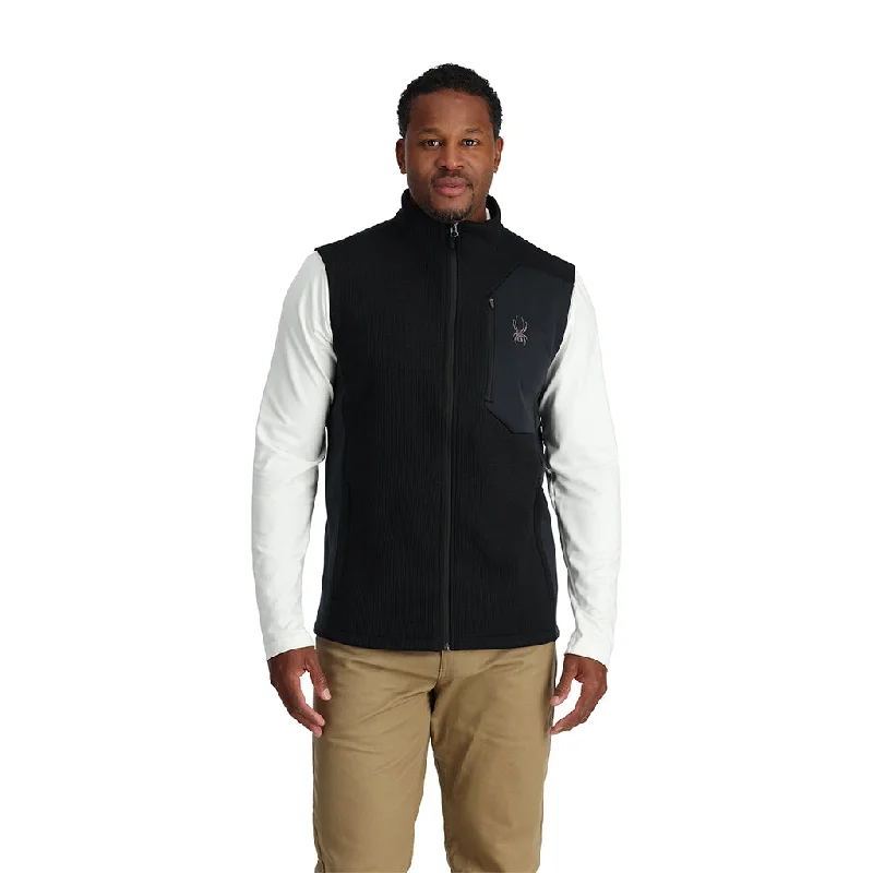 Luxurious Men's Cashmere HoodiesMens Bandit Vest - Black