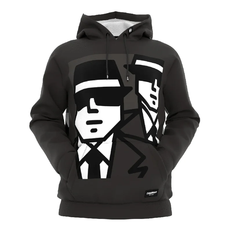 Men's Hoodies with ThumbholesBlues Brothers Hoodie