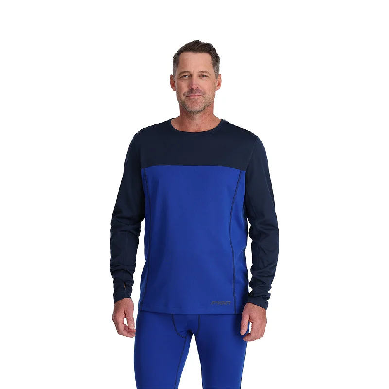 Men's Hoodies for AutumnMens Stretch Charger Crew - Electric Blue