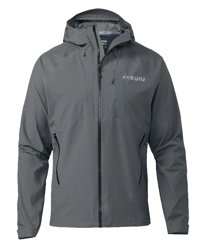 Men's Coats with Convertible CollarsChugach TR Rain Jacket | Gunmetal