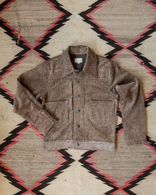 Comfortable Men's ParkasDonegal Corduroy Ranch Jacket - Rolling Sand