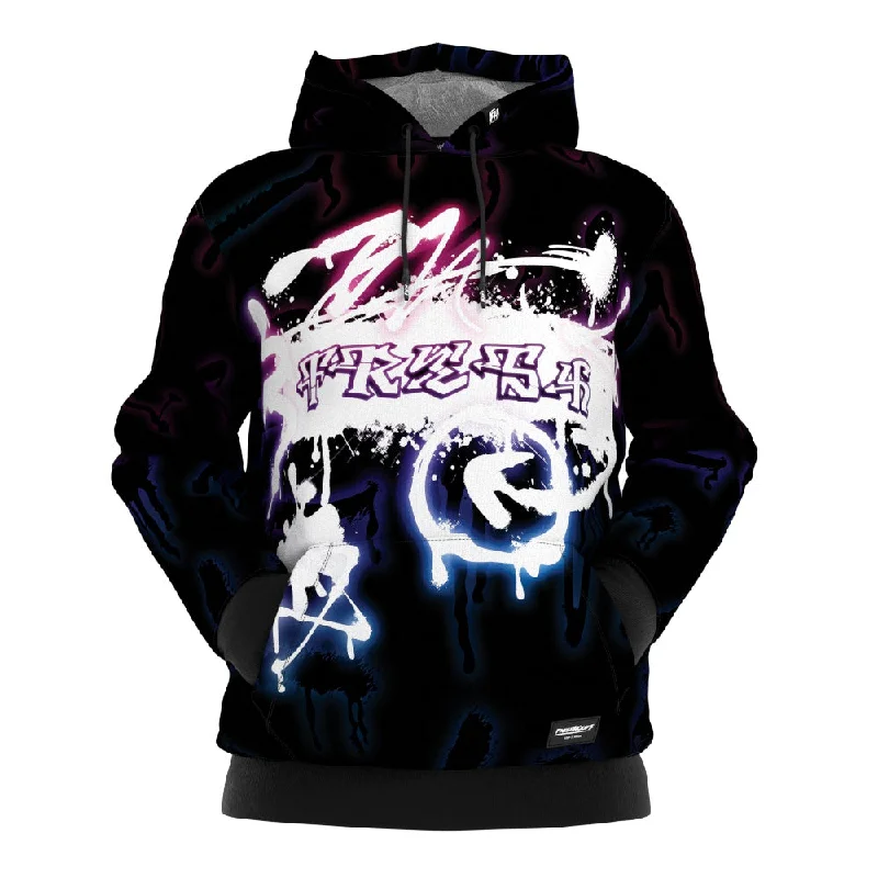 Men's Hoodies with High-Low HemlinesGhostly Fresh Hoodie