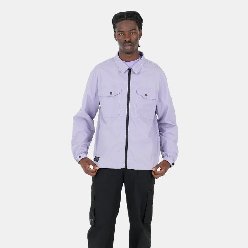 Men's Coats with ButtonsGunnar Overshirt Violet Tulip