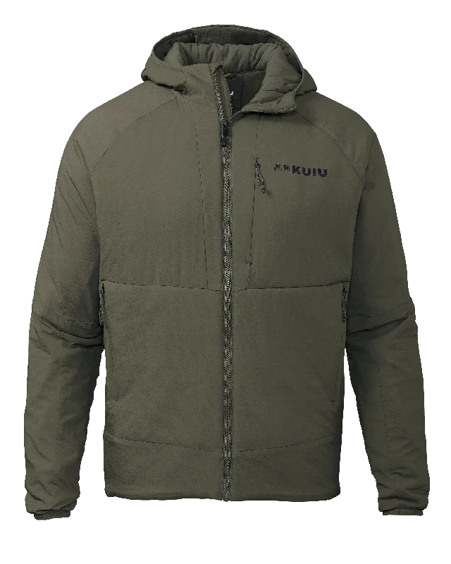 Essential Men's Puffer JacketsKenai Hooded Jacket | Ash