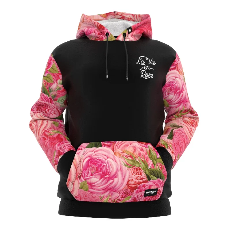 Warm Men's Thermal HoodiesLa Vie En Rose Hoodie