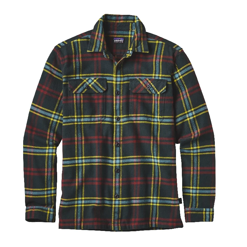 Men's Breathable Shirts for Warm ClimatesMen's Long-Sleeved Fjord Flannel Shirt