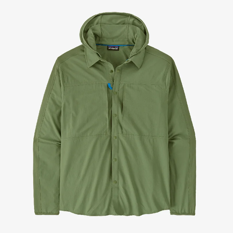 Men's Solid-Color Block Shirts for a Bold StatementMen's River Rambler Hybrid Sun Hoody