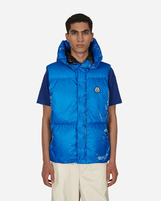 Men's Coats for LayeringLawu Down Vest Blue