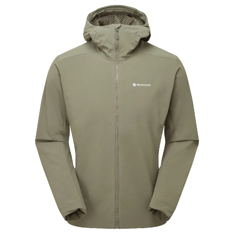 Men's Coats with Slim FitsMontane Men's Khamsin Hooded Softshell Jacket