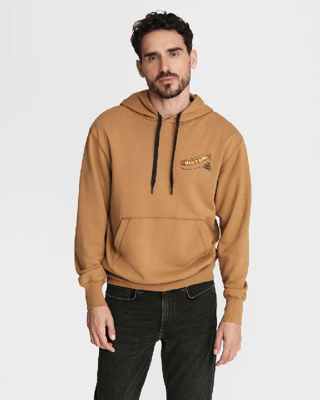 Men's Hoodies with Extra-Long SleevesNy Hotdog Hoodie