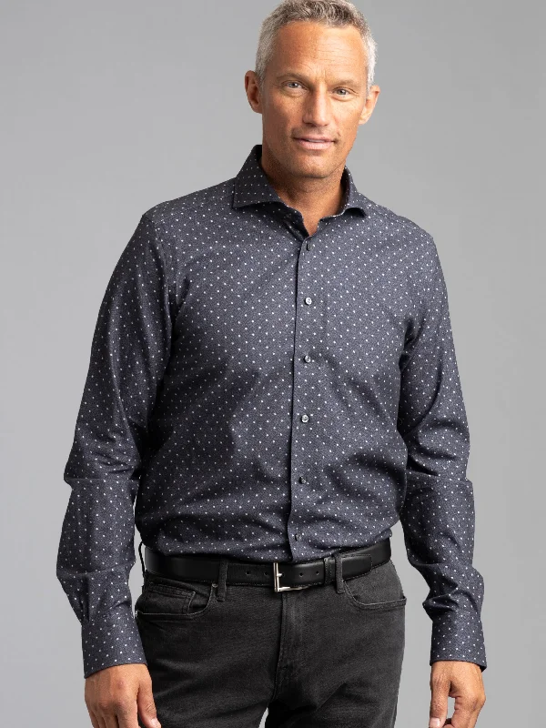 Men's Custom-Fit Shirts for a Personalized LookPolkadot Twill Shirt