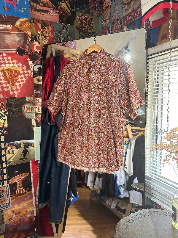 Men's Weekend Shirts for Leisurely OutingsSh466 Vintage Totem Shirt XXL