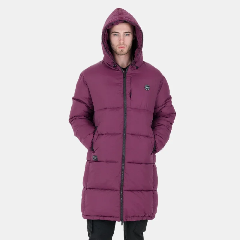 Men's Coats with Hand WarmersStable Jacket Purple