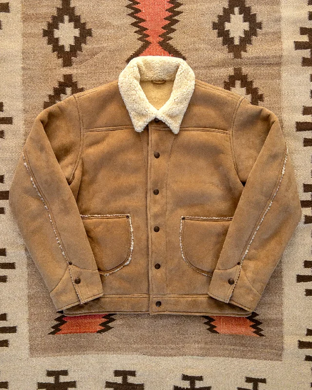 Men's Coats Made in the USASuede Shearling Ranch Jacket - Oak