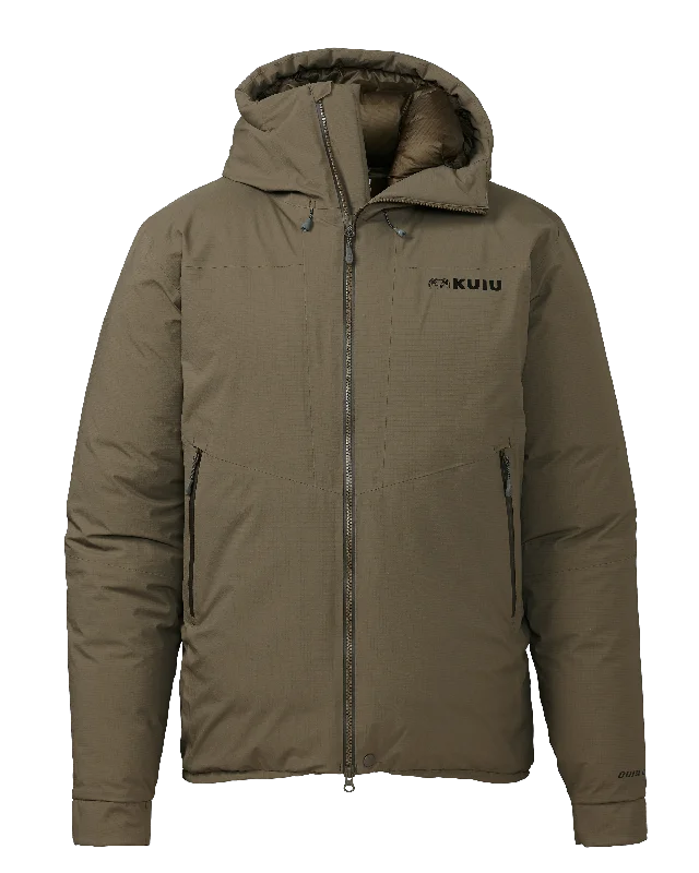 Versatile Men's Pea CoatsSuper Down Burner Parka | Ash