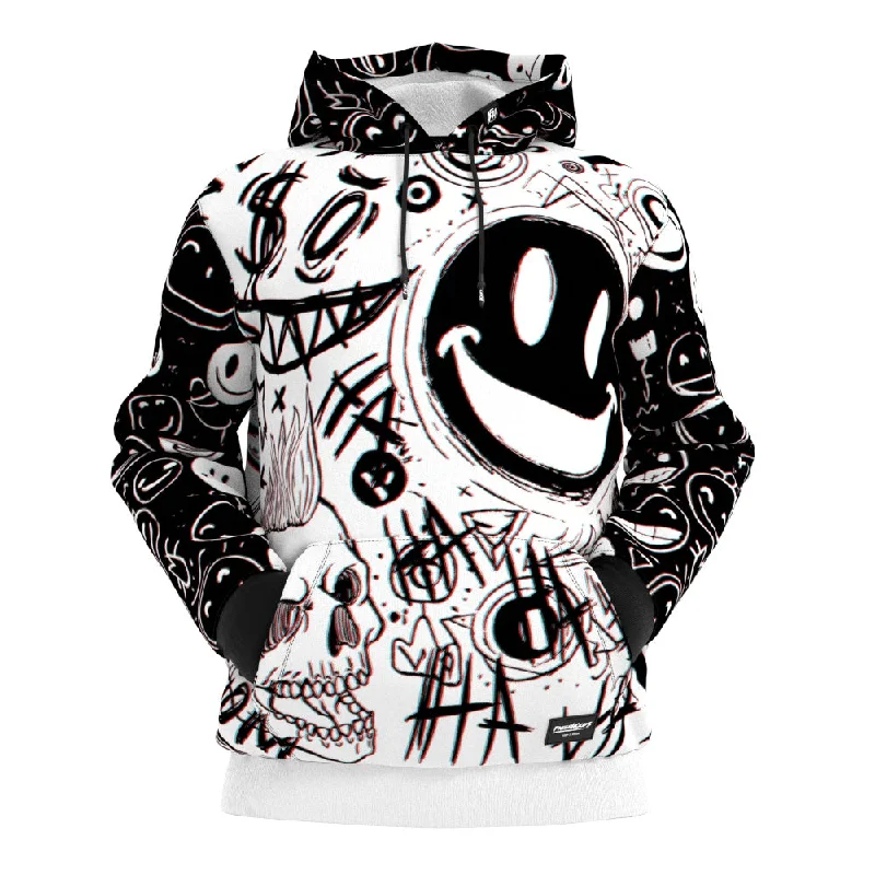 Trendy Men's Patterned HoodiesWeight Of Sin Hoodie