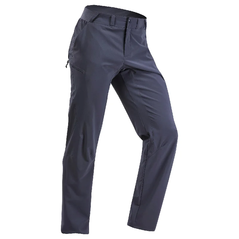 Men's Patterned Pants with ChecksQuechua Men's MH100 Hiking Pants