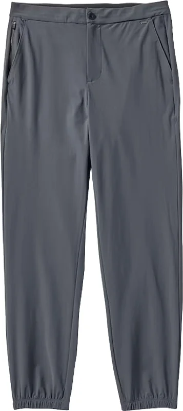 Men's Pants with Button-CuffsFleet Travel Jogger - Men's|-|Pantalon jogger Fleet Travel - Homme