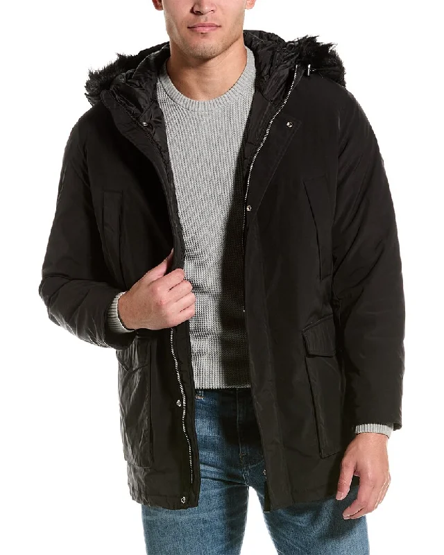 Men's Coats with Tactical FeaturesArmani Exchange Caban Coat